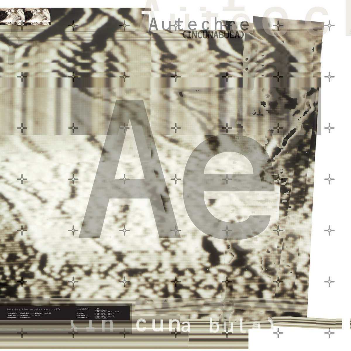 <b>AUTECHRE</b> <br>Incunabula