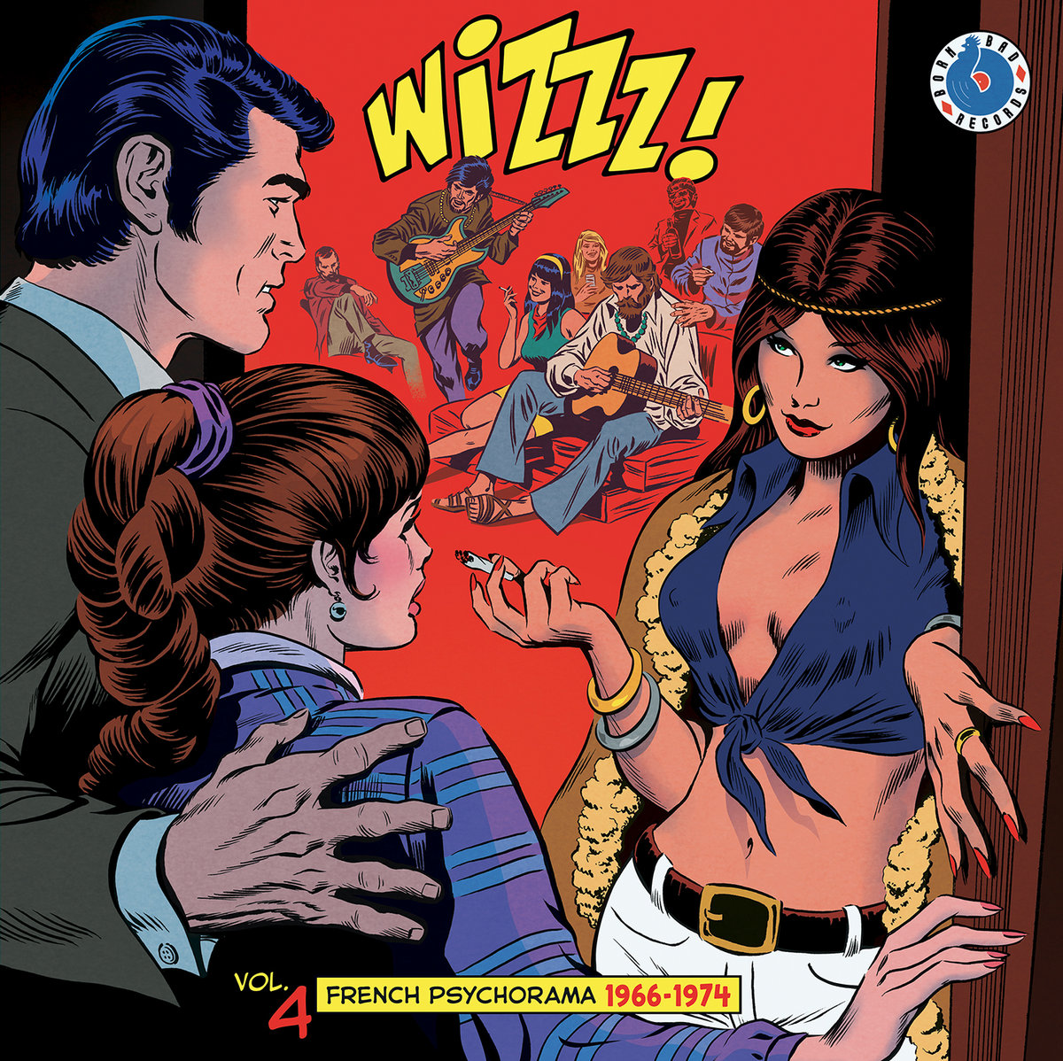 <b>VARIOUS</b> <br>WIZZZ! Vol.4 : French Psychorama 1966/74