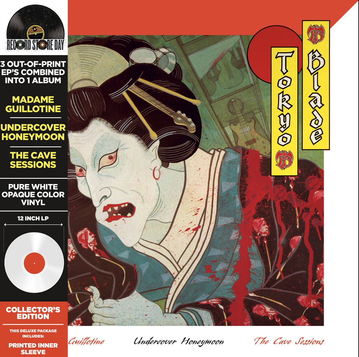 TOKYO BLADE - Madame Guillotine / Undercover Of The Honeymoon / The Cave (RSD 2026)Sessions (RSD 2026)