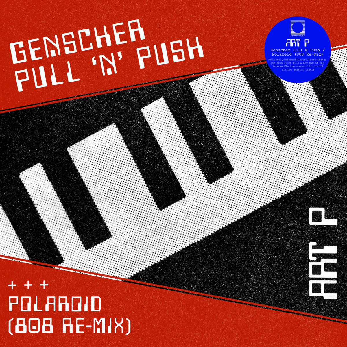 <b>ART P / DIE SYNTHETISCHE REPUBLIK</b> <br>Genscher Pull 'N' Push / Der Böse Osten